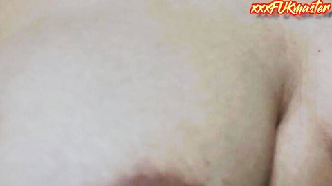 Closeup of pale babe's bare ass cheeks and hips nude skin texture visible