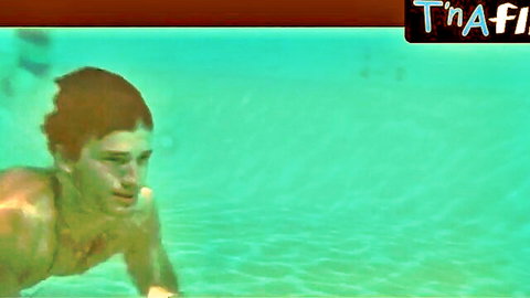 Margarita Levieva in underwater breasts scene from Spread movie