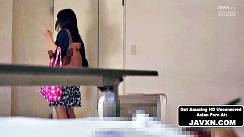Hana Haruna as sexy Japanese housewife in skirt and bag, JAV teaser