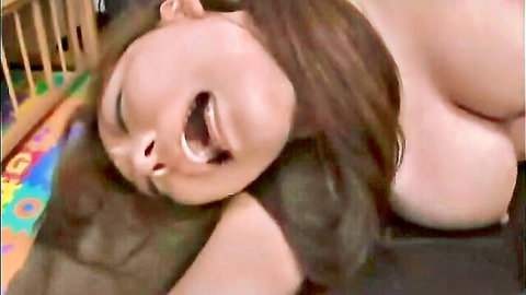 Asian woman with big breasts moaning in ecstasy, JAV NHDTA-369