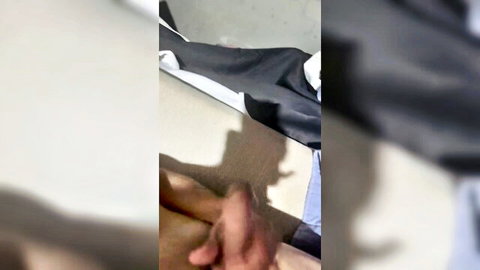 P3nis3ater69 solo male jacking off with undergarments, explicit penis visible