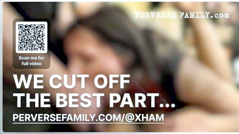 Tattooed German woman teases in Perverse Family adult video promo