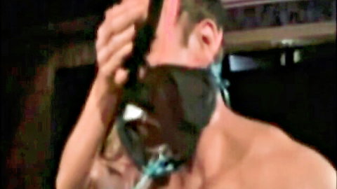 Blonde floozy devours bottle in steamy stripper encounter