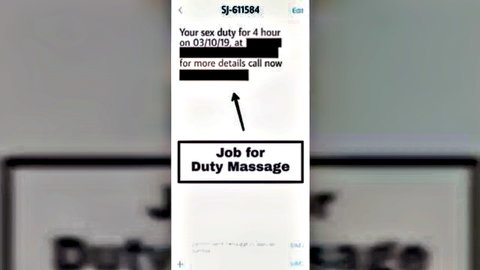 Khalish Ullu web series scene: phone ad for erotic duty massage job