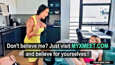 Texas Patti seduces blonde Anny in hot lesbian tease