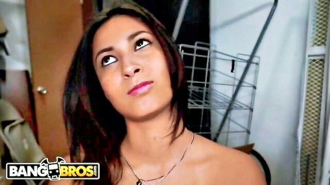 Jade Jantzen topless in BangBros casting, seductive gaze and big ass tease