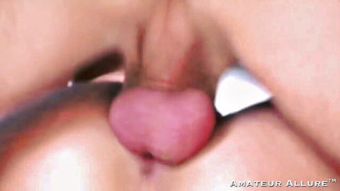 Blake Blossom busty blonde pussy penetration close-up Amateur Allure