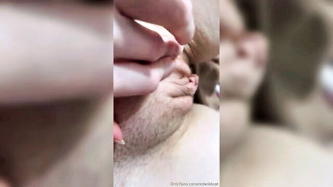 RedWildCat teases bearded man with feet on face - OnlyFans preview