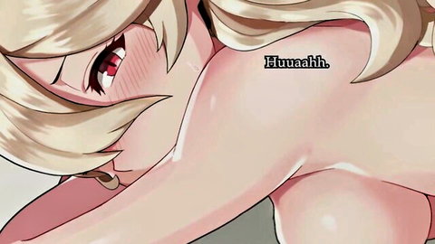 Blonde anime girl Corrin moaning nude in hentai JOI challenge