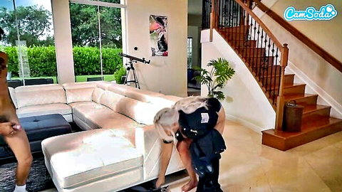 Big boobs MILF Bella Lexi fucked doggy style by young stud