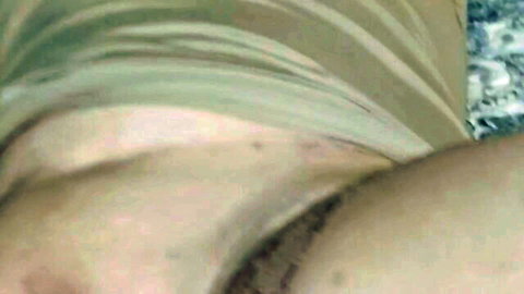 Chubby GILF solo masturbation fingering closeup