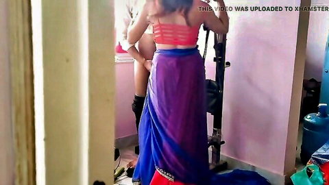 Indian teacher in lifted saree fucked hard by student in private - Fantacycutting