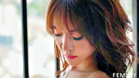 Tonnam from FemJoy in seductive morning pose, soft gaze