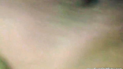 Woman passionately blowing rock-hard cock for epic money shot cum