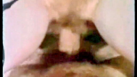 Retro Danish porn close-up of woman receiving facial cumshot
