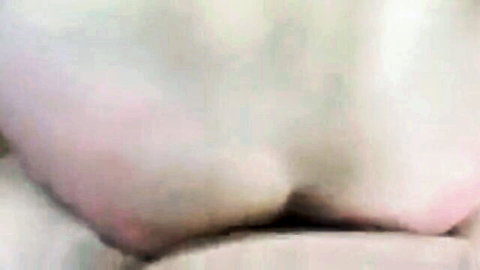 Crossdresser buttocks close-up in erotic leash scene