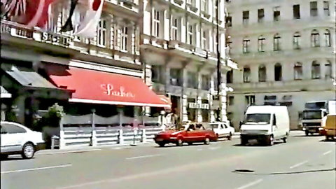 Vintage 1998 Vienna street scene from adult film connection