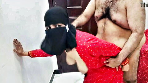 Sobia Nasir in hijab bent over for Pakistani step-parent penetration