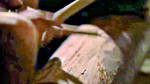 Sensual couple in explicit erotic sex scene with nude celeb tits, 2021 mainstream film