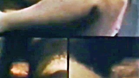 Vintage retro lesbian orgy with curvy women showing big tits kissing and fondling