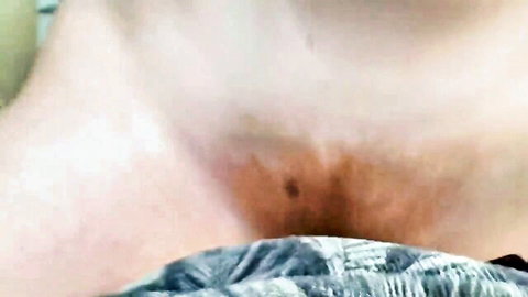 Bunnie and The Dude Airbnb renters rough couch fuck close-up pussy view