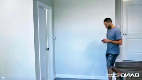 Abella Danger horny stepsister thumbnail with stepbrother in hallway