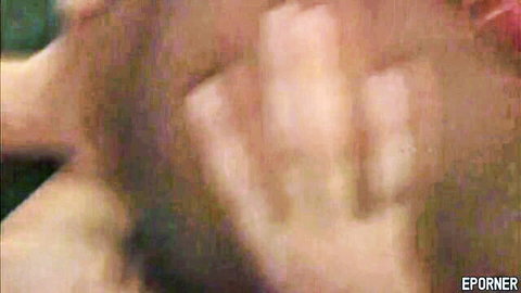 Vintage black MILF in raw lust sex scene with bearded man