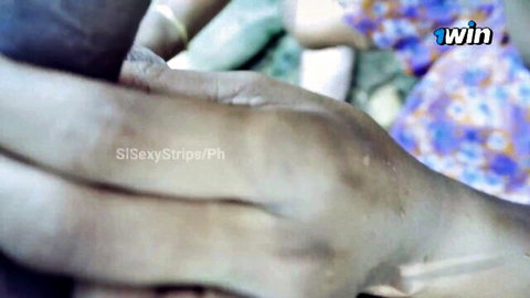 Slsexystrips Desi village girl wet massage with oily hands on hips