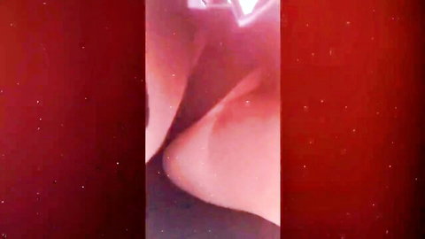 Trans devil teases with JO to cum outdoors near trail for Halloween