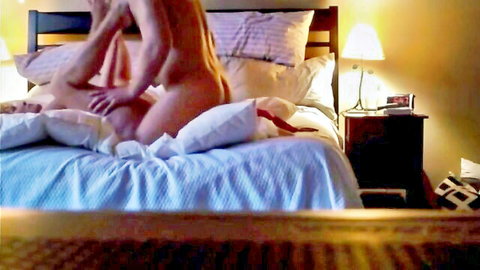 Mature woman pounded in threesome by young stud and hubby
