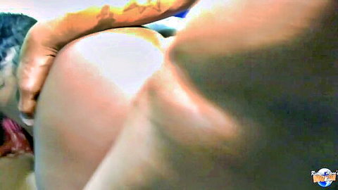 Pinky and Xena with Richard Mann in explicit doggystyle penetration scene
