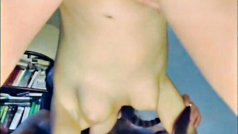Red-haired teen in hardcore double penetration sex