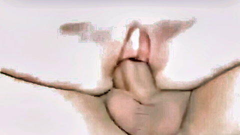 Thin pale wife takes massive African cock deep in closeup vaginal penetration