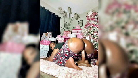 Baefromhouston ebony babe in doggy creampie sex