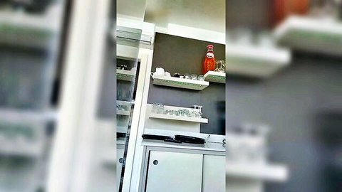 MoglieBirikina Cam4 webcam kitchen setup March 2023