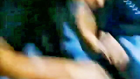 Dark-skinned ballerina with pretty face sucking long BBC