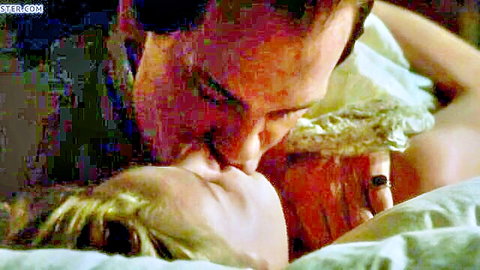 Uma Thurman in passionate kiss scene from Dangerous Liaisons (1988)