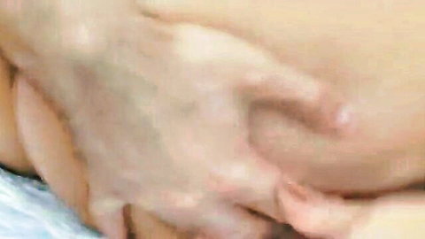 Maya bent over for intense anal penetration, hands gripping her curves
