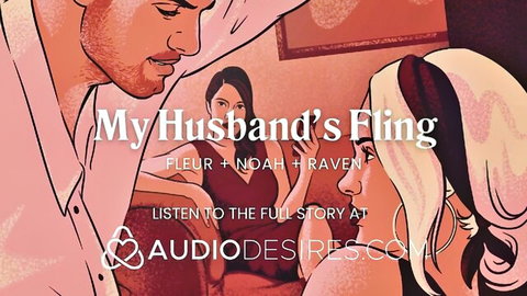 Fleur watches husband Noah's fling with Raven in cuckquean fantasy