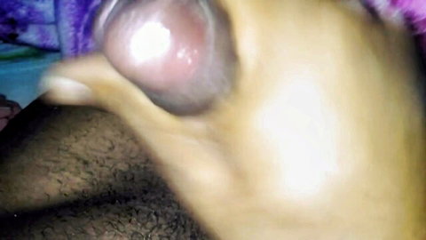Close-up of swollen aroused pussy with squirting in amateur HD