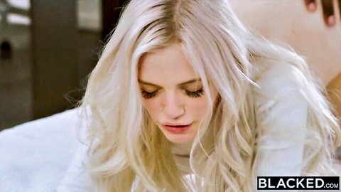 Alex Grey blonde slut in passionate interracial sex scene
