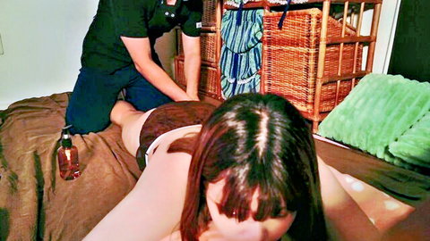 Megu_Melon curvy young beauty fingered from behind by partner