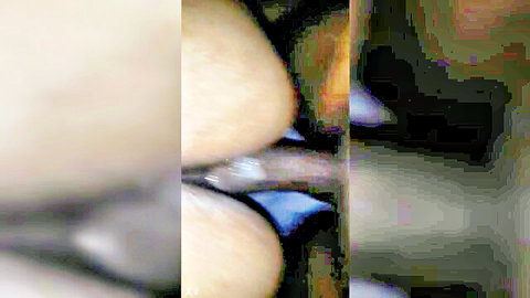 Big pale ass cheeks spread for blurry anal cock penetration closeup