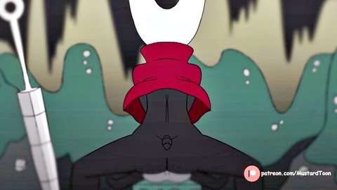 Silksong Hornet animated adult back view tease, bug character fun