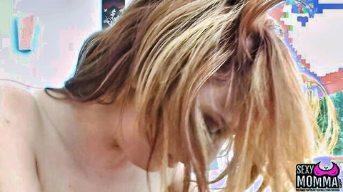 Blonde Magdalene St. Michaels topless, intimate with Ashlee Graham