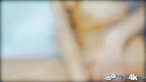 Tiny4K huge dick pounds tight petite pussy in intense hardcore pounding
