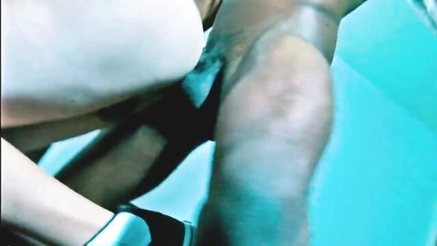 Tej Brock bareback fucks Elliott Danks in intense poolside gay scene