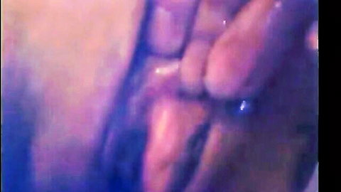Blurry close-up of wet vulva in explicit adult video thumbnail