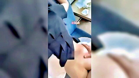 Zhang Jinyu Asian beauty exposing breasts in open suit jacket