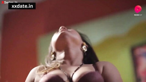 Indian chunky MILF with big tits in revealing bra amateur tease